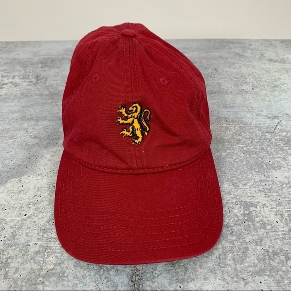 Warner Bros. Other - Harry Potter Gryffindor Red Gold Embroidered Adjustable Hat Cap